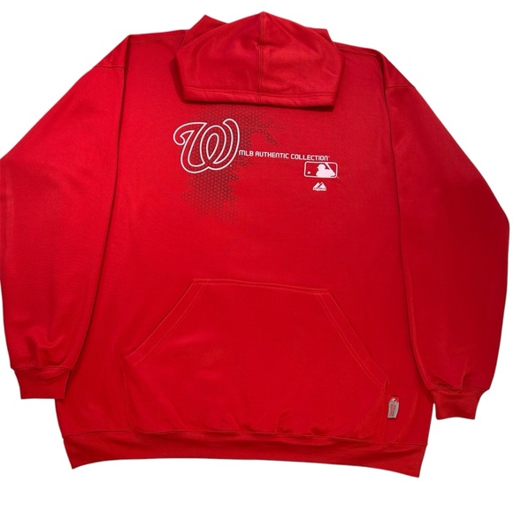 Washington Nationals MLB Hooded Sweatshirt Size 3XL Men's - Picture 8 of 13